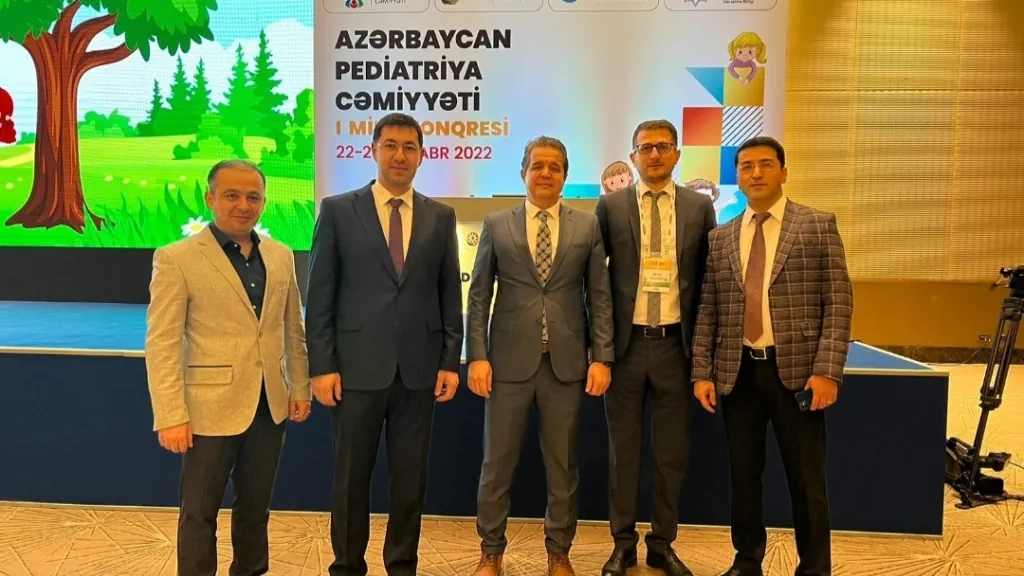 Azerbaycan Pediatri Cemiyeti 1. Milli Kongresi Bakü'de yapıldı