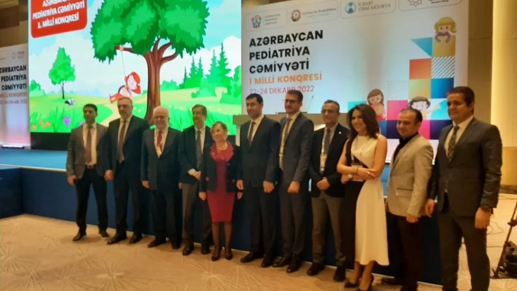Azerbaycan Pediatri Cemiyeti 1. Milli Kongresi Bakü'de yapıldı
